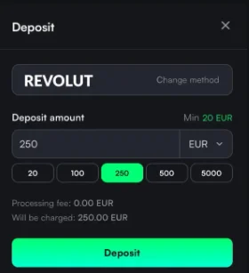 True Luck Casino Deposit